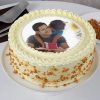 Butterscotch Round Photo Cake 2 Delicious Fathers Day Butterscotch Photo Cake 1 1000X1000 1