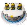 Despicable Me Minion Theme Fondant Cake 800X800 1