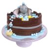 Dumbo In A Bath Tub Fondant Cake 800X800 1