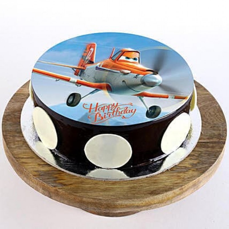 Dusty Crophopper Cartoon Photo Cake 3 Dusty Crophopper Cartoon Photo Cake
