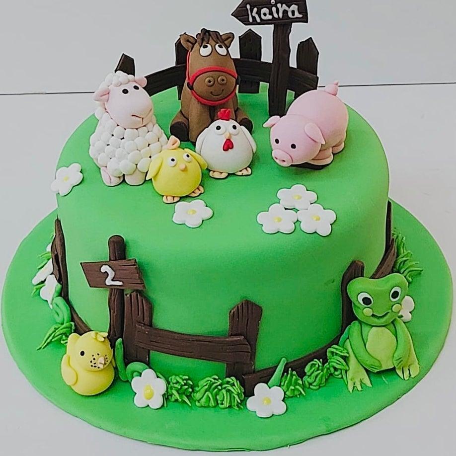 Farm Animal Cake 3 Farm Animal Cake