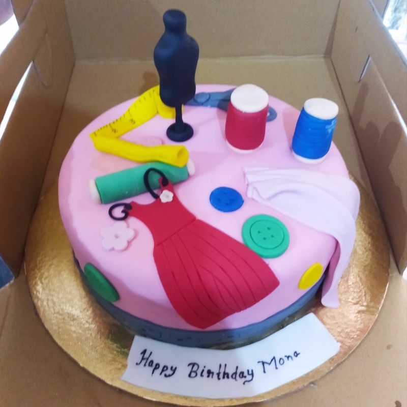 Fashion Designer Theme Customized Cake 3 Fashion Designer Theme Customized Cake