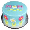 Floral Mom Fondant Cake 2 Floral Mom Fondant Cake 500X500W