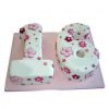 Floral Sweet Sixteen Fondant Cake 800X800 1