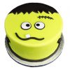 Frankenstein Cartoon Face Fondant Cake 500X500W