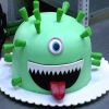 Funny Corona Virus Fondant Cake 800X800 1