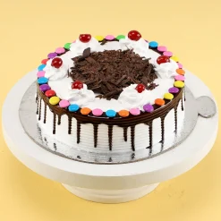 Gems On Top Black Forest Cake