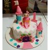 Girl On Castle Fondant Cake 1 Girl On Castle Fondant Cake 800X800H