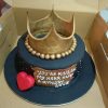 Golden Crown Theme Fondant Cake 800X800 1