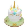 Golden Unicorn Fondant Cake 800X800 1