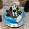 Gym Workout Fondant Cake 2 Gym Workout Fondant Cake