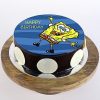 Happy Spongebob Chocolate Photo Cake 800X800 1