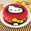 Hello Kitty Chocolate Fondant Cake 500X500 1