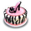 High Heel Theme Fondant Cake 800X800H
