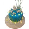 Hippo Family Fondant Cake 800X800 1
