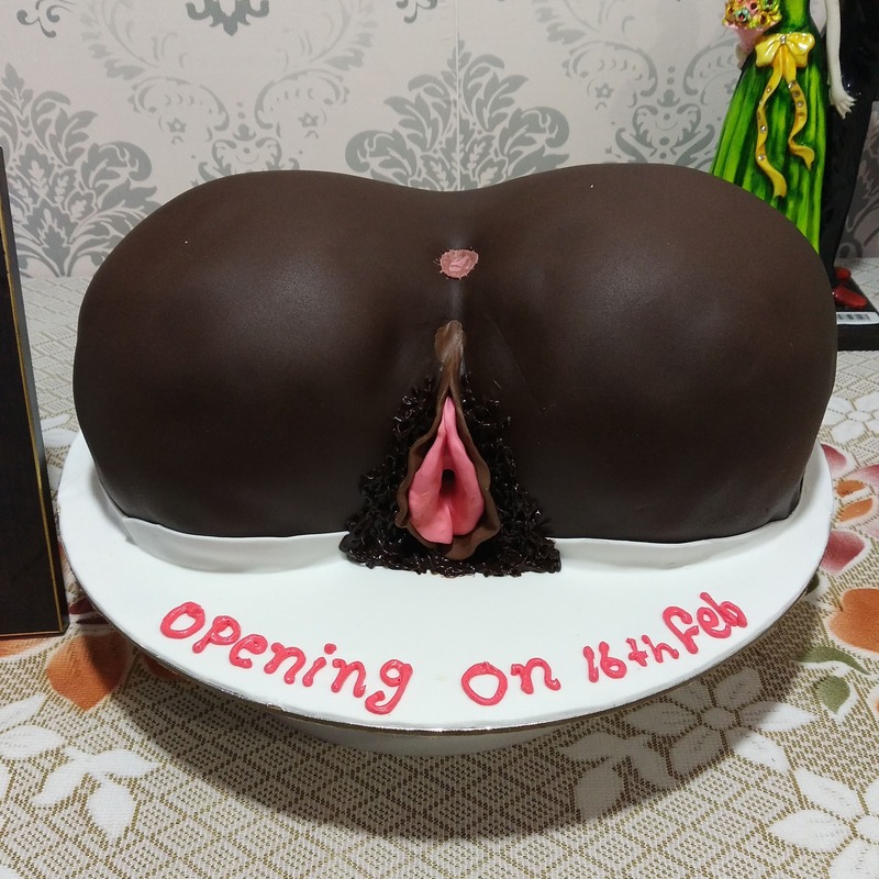 Huge Butt And Pussy Theme Fondant Cake 3 Huge Butt And Pussy Theme Fondant Cake