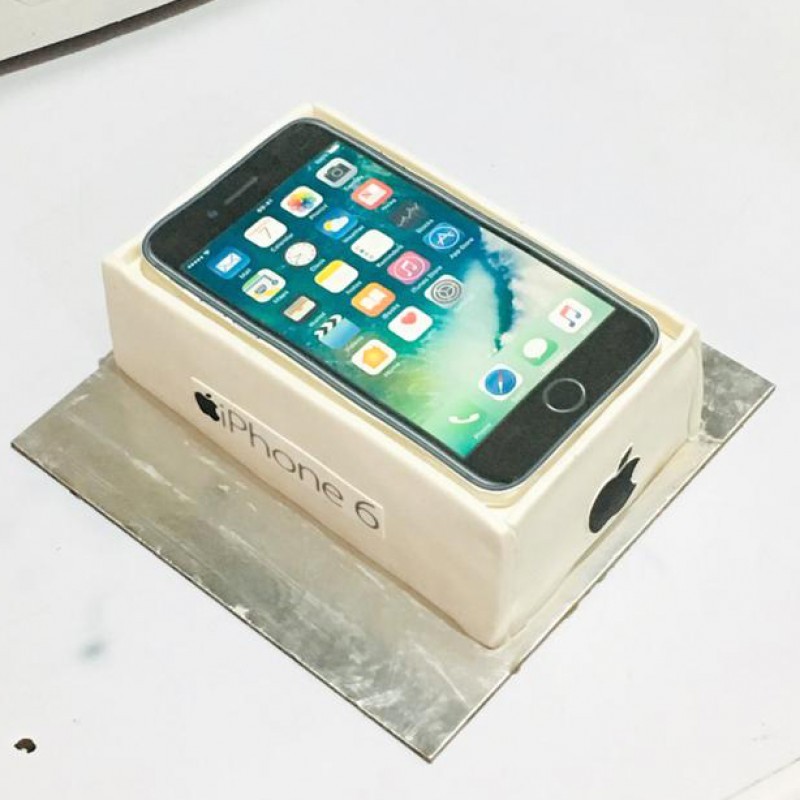 Iphone 6 Box Fondant Cake 3 Iphone 6 Box Fondant Cake