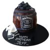 Jack Daniels Themed Fondant Cake 800X800 1