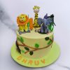Jungle Theme Cake