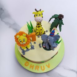Jungle Theme Cake 2