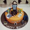 Junkie Guy Theme Fondant Cake 800X800 1