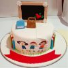 Kids School Theme Fondant Cake 800X800 1