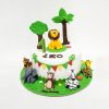 King Of The Jungle Fondant Cake 800X800 1