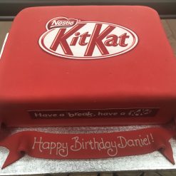 Kitkat Chocolate Bar Fondant Cake