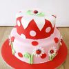 Ladybird 1St Birthday Fondant Cake 800X800 1