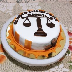 Law Theme Customized Cake