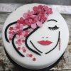 Lovely Face Designer Fondant Cake 800X800 1