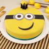 Lovely Minion Fondant Cake 500X500 1