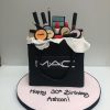 Mac Make Up Birthday Cake 2 Mac Make Up Birthday Cake