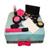 Mac Makeup Fondant Cake 1 Mac Makeup Fondant Cake 800X800 1