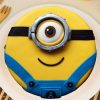 Magical Minion Fondant Cake 500X500 1