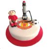 Manchester United Fan Theme Fondant Cake 800X800 1