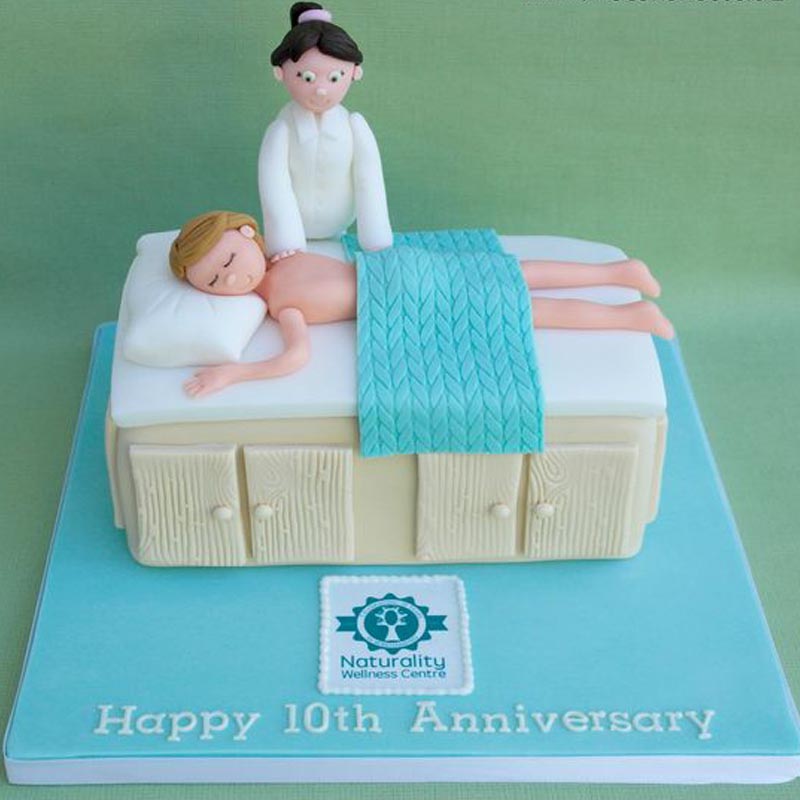 Massage Parlour Fondant Cake 3 Massage Parlour Fondant Cake