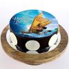 Maui &Amp; Moana Photo Cake 2 Maui Moana Chocolate Photo Cake 800X800 1