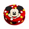 Mickey Mouse Round Fondant Cake 800X800W