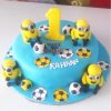 Minions Customized Fondant Cake 800X800 1