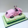 Minnie Mouse Car Birthday Cake 1