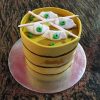 Momos Theme Fondant Cake 1 Momos Theme Fondant Cake