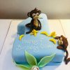 Monkey Birthday Cake