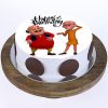 Motu Patlu Cartoon Photo Cake 2 Motu Patlu Pineapple Cake 800X800 1