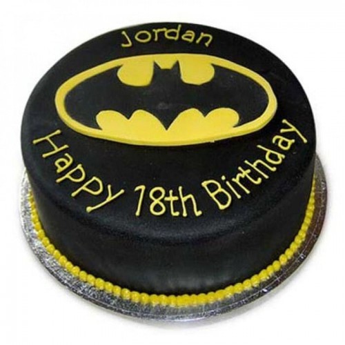Mouthwatering Batman Fondant Cake 3 Mouthwatering Batman Fondant Cake