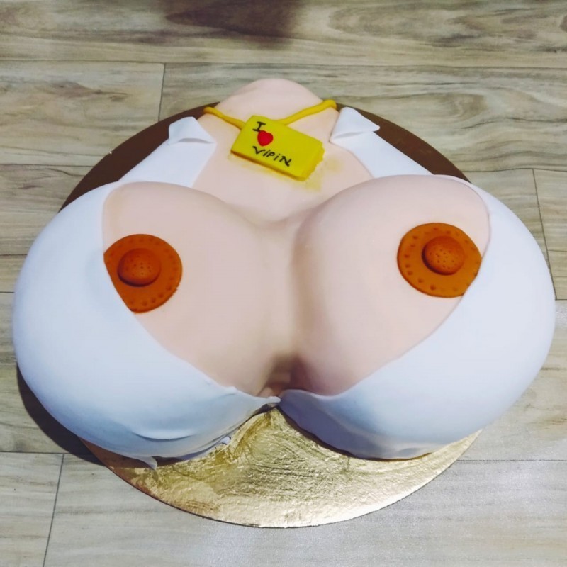 Naked Boobs Adult Cake 3 Naked Boobs Adult Cake
