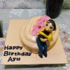 Naughty Guy With Vagina Fondant Cake