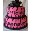 Official Teenager Fondant Cake 2 Official Teenager Fondant Cake 800X800H