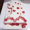 One Number Shape Fondant Cake 800X800 1