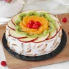 P Fresh Fruit Almond Cake Half Kg 110227 M